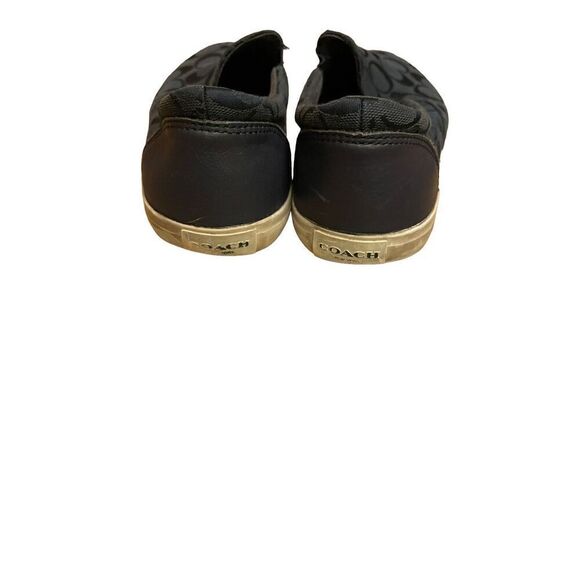 Coach - Logoed Canvas slide in loafers - 8 - Picture 3 of 7